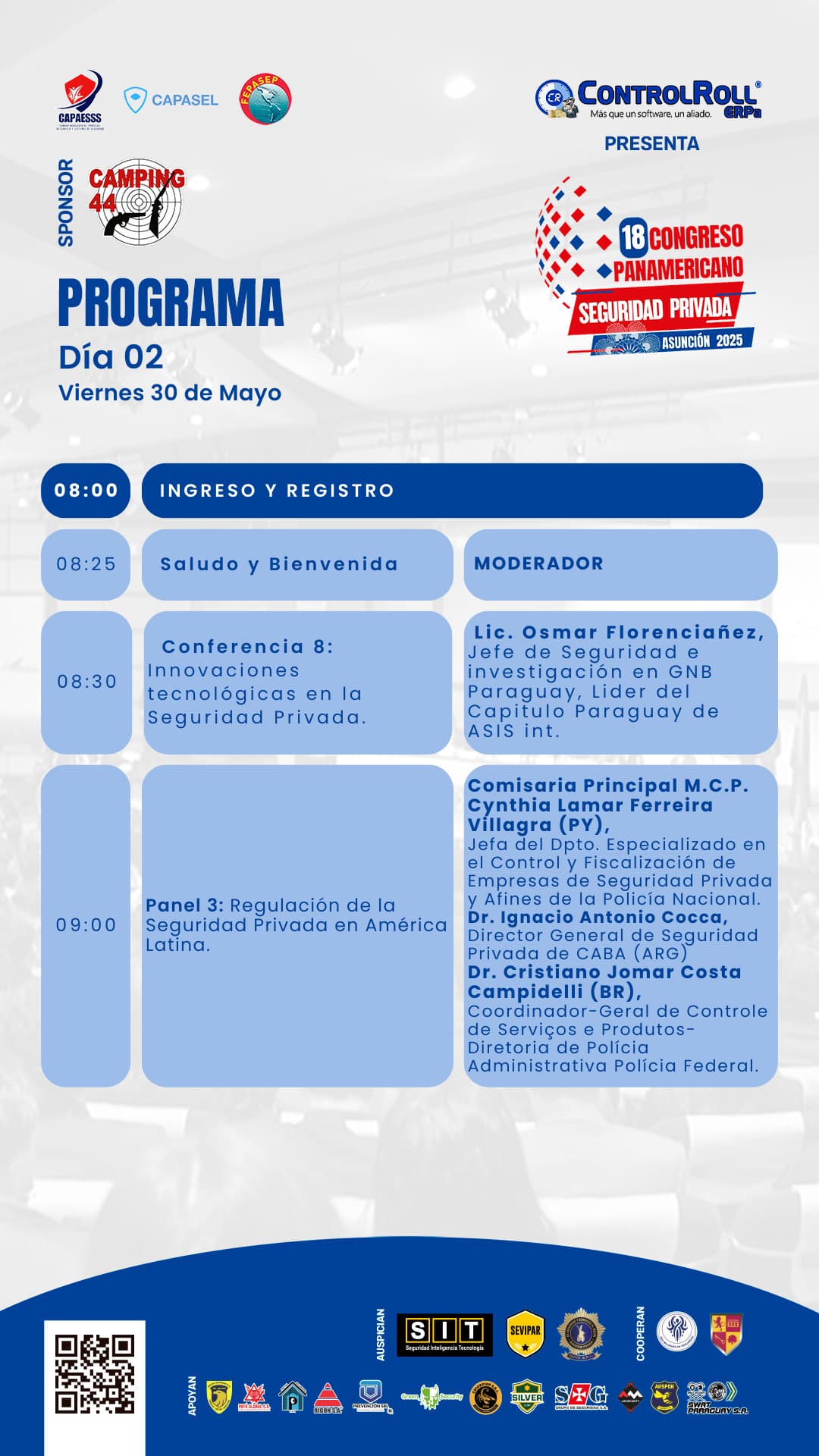 Imagen de los programas del dia 2